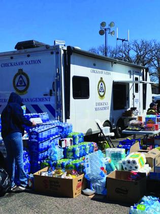 Many organizations and businesses leapt into action after the tornadoes ravaged Marshall County on March 21, 2022. Tom Stewart