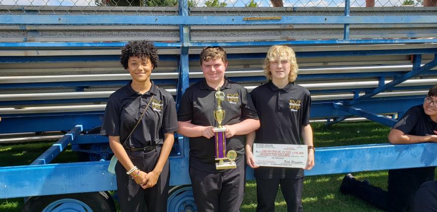 Madill Middle School band takes second place