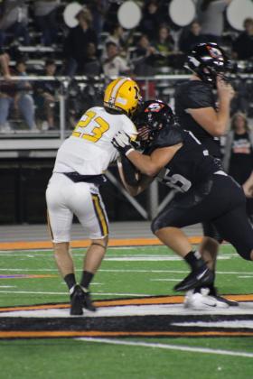 On November 3, the Madill Wildcats closed out the season by beating Sallisaw 26-24. (Summer Bryant)