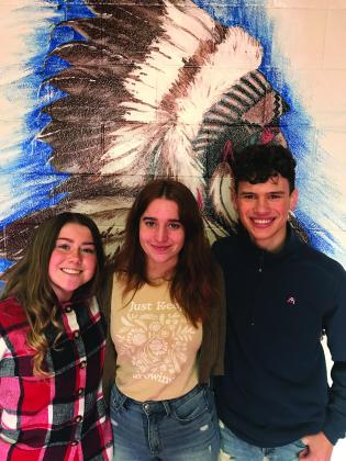Joscelin Hoffpauir, Glenna Sprouse and JJ McKinney were also high school All-State Vocalists. (Courtesy photo)