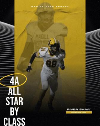 (Courtesy Photo)  River Shaw was selected to the Oklahoma Coaches Association All Star by Class 4A East.