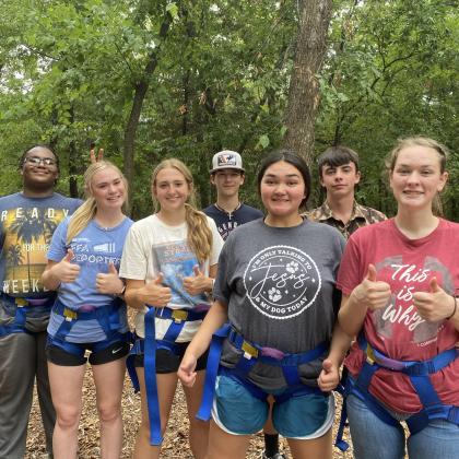 Madill FFA 2022-2023 officers.