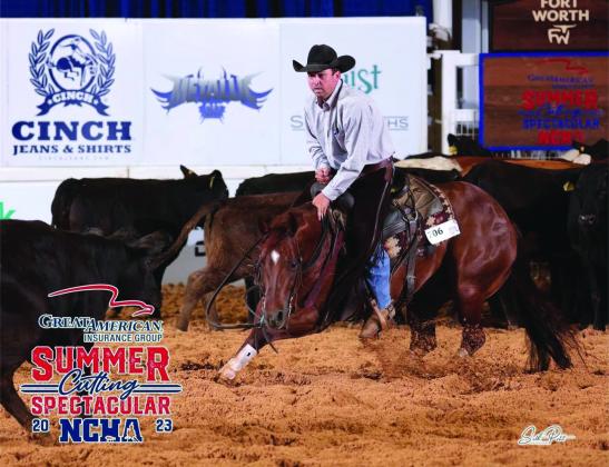 Ty Moore of Madill took the NCHA Non-Pro Class/Challenge championship. (Courtesy photo)