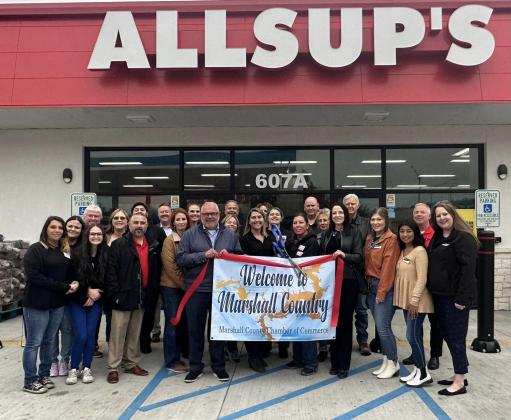 Allsup's held their grand opening and ribbon cutting on November 16. There were multiple drawings that customers could enter. (Courtesy photo)