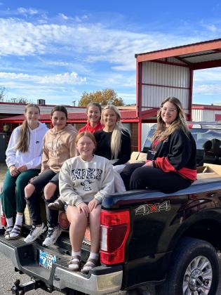 Kingston Middle School generously donated over 1200 food items to the Marshall County community for their 2023 Canned Food Drive. (Courtesy photo)