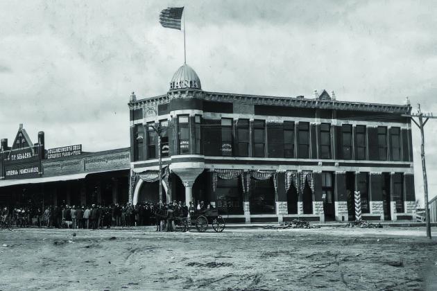 The original First National Bank. (Courtesy photo)