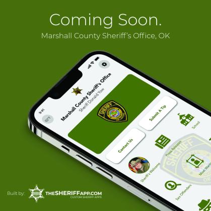 The Marshall County Sheriff Office is launching a new app for residents. (Courtesy photo)
