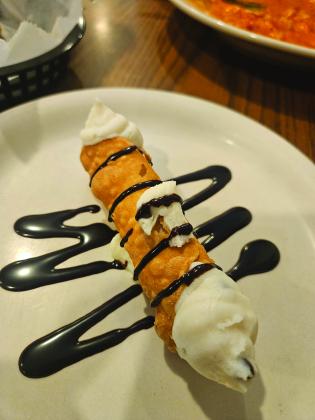 The cannoli is an amazing after-dinner treat. (Jedi Chef Stryker)