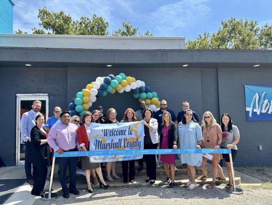 The Marshall County Chamber of Commerce held a ribbon cutting ceremony for the Lighthouse Behavioral Wellness Center on August 12. (Courtesy photo)