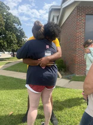 Marshall County residents lined the streets to welcome a pillar of the community home. Donny Raley was loved by anybody who ever crossed his path.