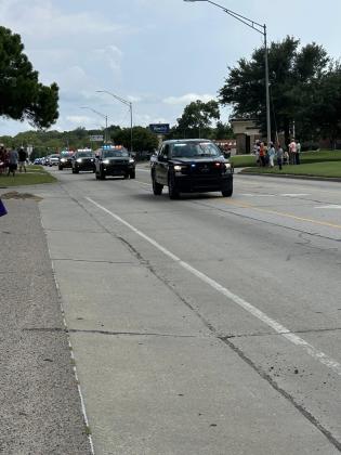 Marshall County residents lined the streets to welcome a pillar of the community home. Donny Raley was loved by anybody who ever crossed his path.