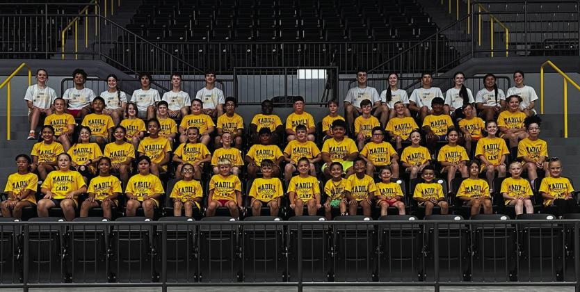 Madill athletics held a basketball camp for 6th grade and below. Basketball camp is where young athletes go to learn the basics of the sport. Courtesy photo