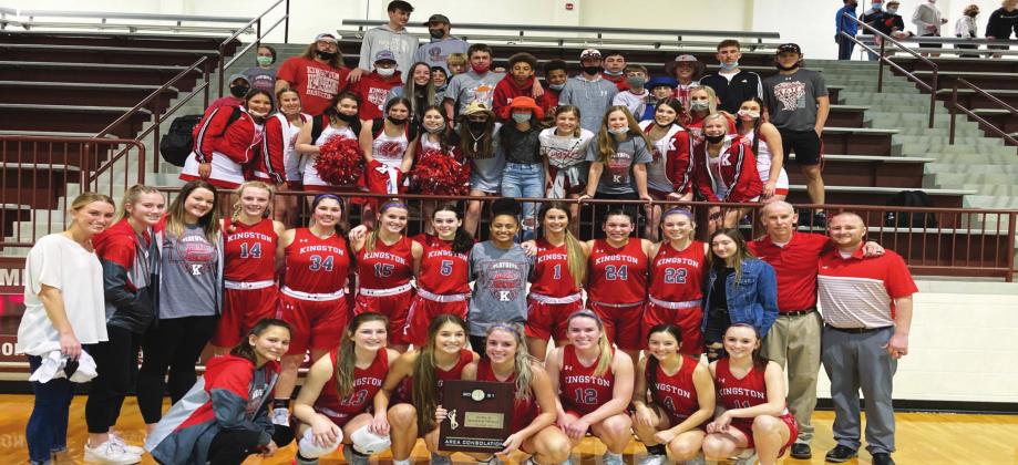 The Lady Redskins are state bound after winning the Area Tournament hosted in Ada on March 5 and 6. Crocket Uber