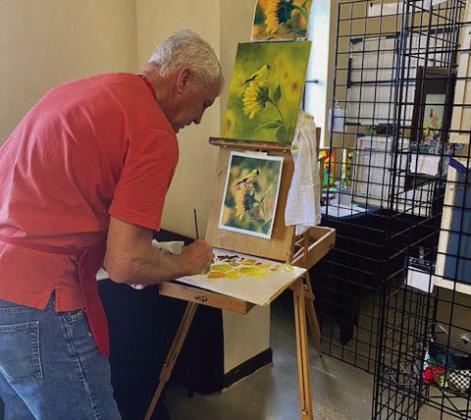 Mike Craig, oil artist. Courtesy photos