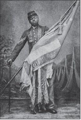 William Harvey Carney, just week after his heroic stand at Fort Wagner. Courtesy photo