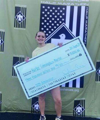 Madill native receives $3000 scholarship