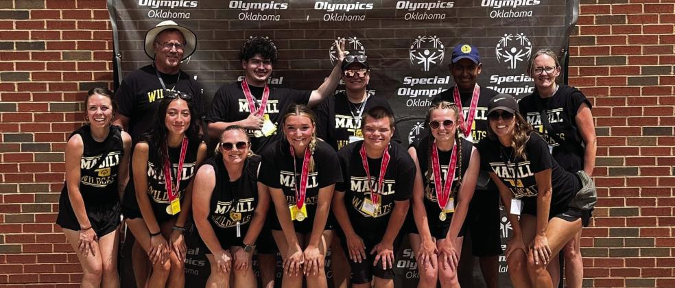 Courtesy photo MHS attended the Special Olympics in Stillwater and brought home two 1st place teams and a 3rd place team.