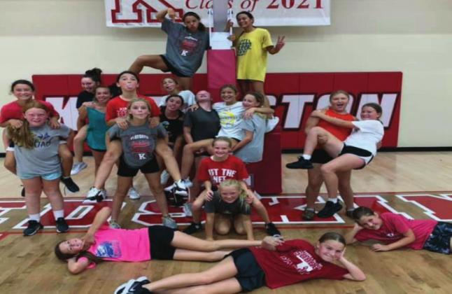 Kingston girls attend basketball camp