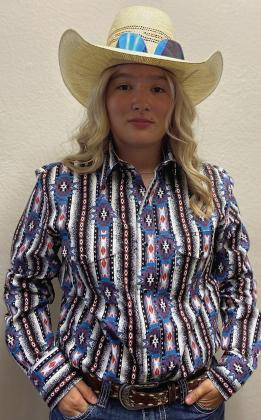 TimberGastineauisthedaughterofBobby and Rikki Gastineau. Her grandparents are Rick Shelton, Donna Yow and Carolyn Gastineau. Her siblings are Fisher and River Gastineau. She lives in Milburn and is a junior at Milburn High School. Her hobbies are fishing, hanging with her friends and family, camping, riding horses and clowning around. She wants to be a vet when she grows up.