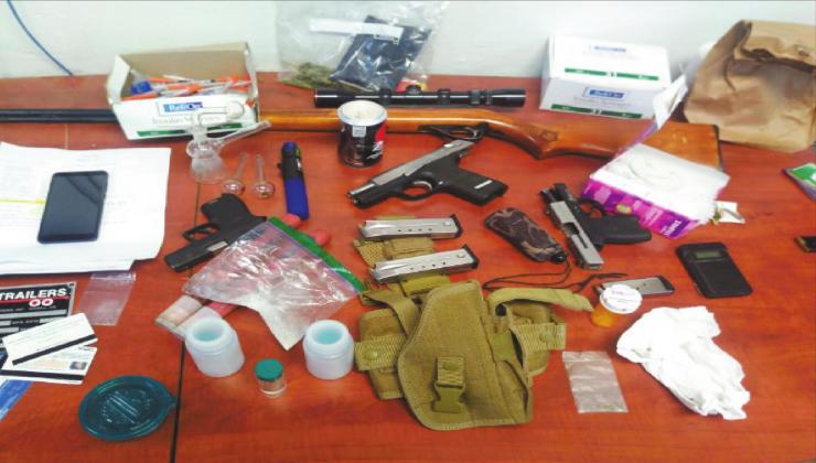 Stolen trailer leads to drug bust; locals arrested for possession