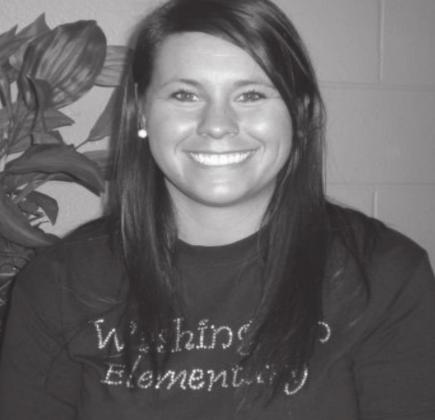 Washington Grade Center Ada Principal Tatum Sallee is one of many teachers and school administrators who have established themselves as front-line heroes during the COVID-19 pandemic. Courtesy photo