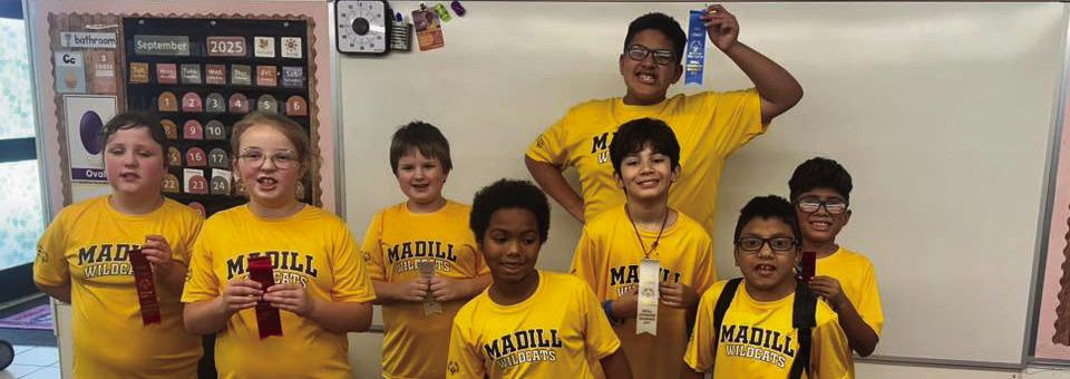 The Madill Wildcats Special Olympics athletes competed at the Red River Bowling competition in Durant on September 24. Courtesy photo