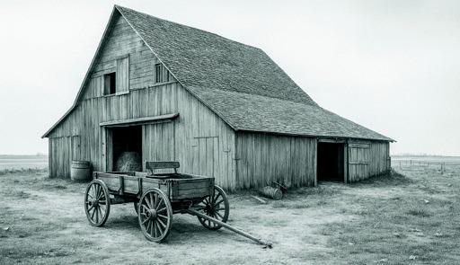 This illustration shows the barn. Courtesy photo
