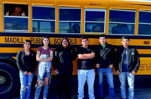Madill students donated $1000 worth of toys and teen gifts for Hope For Marshall County’s Fill The Sleigh project. Courtesy photo
