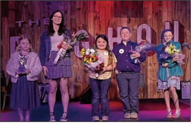 Danielle Vanover, Elizabeth Holmes, Kinsler Underwood, Jarred Mayes and Akira Arles. Staci Stewart