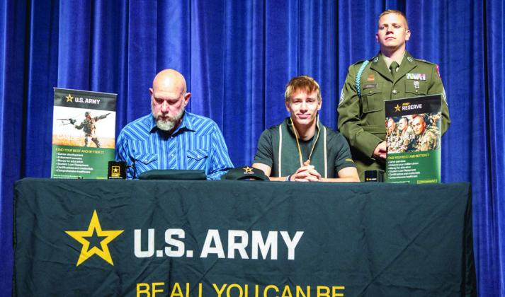 Durant holds military signing