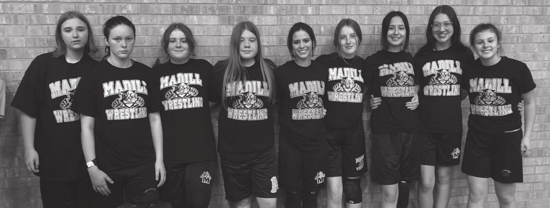 Madill Girls Wrestling team makes waves at tournament