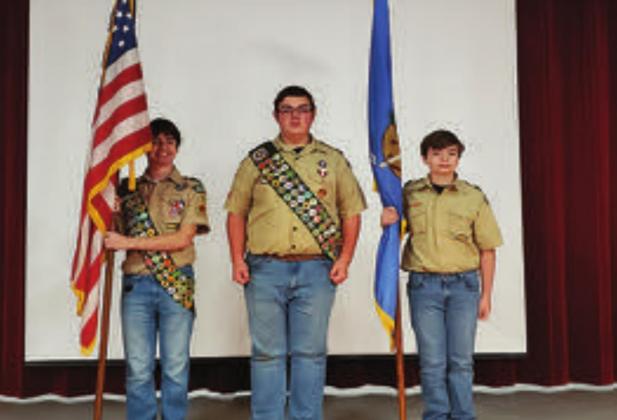 Boy Scouts honor veterans
