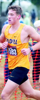 The Madill boys cross country team came home with 11th place from the 4AState Cross Country Meet. Photos by Brian Blansett