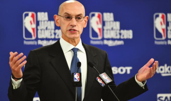 NBA Commissioner Adam Silver addresses COVID-19 testing concerns in a press release. Courtesy photo