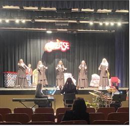 “Nunsense” the play was held at Murray State College. It was a comedy and they even explained the random props that were on stage - they were holding a “fundraiser.” Tom Stewart