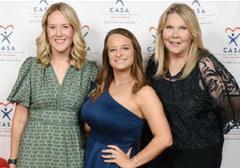 From left to right: Amy Martens, Executive Director; Connie Grant, Advocate Supervisor; Kari Bargas, Advocate Coordinator. Courtesy photo