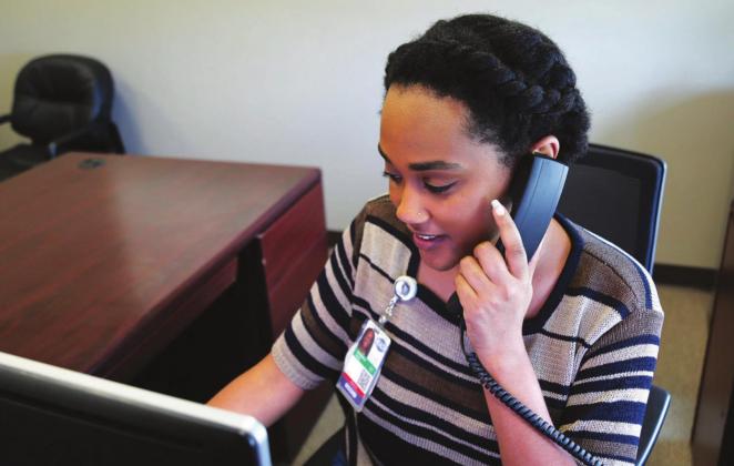Courtesy Photo Hieremila Haile, an epidemiologist at the Oklahoma City-County Health Department, has been conducting contact tracing during the COVID-19 pandemic since early March. (Photo provided)