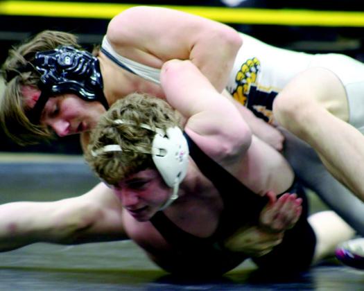 Madill wrestler Colton Sandefur was named All-State Small East Wrestling 132 lbs.