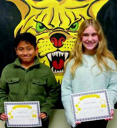 Avimael Torres and Scottlyn Wagoner, 5th grade. Courtesy photo