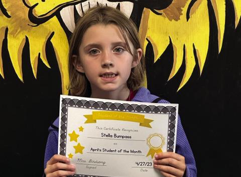Stella Bumpass, 2nd grade