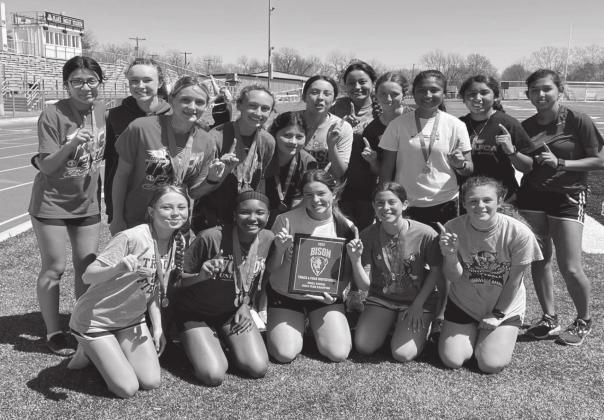 Madill Girls’ track team take championship