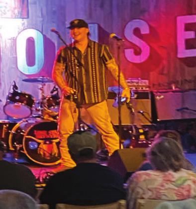 Brandon Walker rocked the house southern-style at Ole Red's Doghouse. Tom Stewart