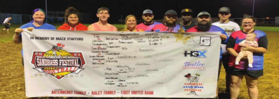 Mack Stafford Annual Softball Tournament was a hit