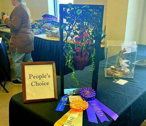The Madill Art Club held their 64th annual art show from October 17 - October 19. The show, titled 'Dreamscapes; artistry of the mind', was a mega hit. For the first time in history, there was a three-way tie for the People's Choice award. Courtesy photos