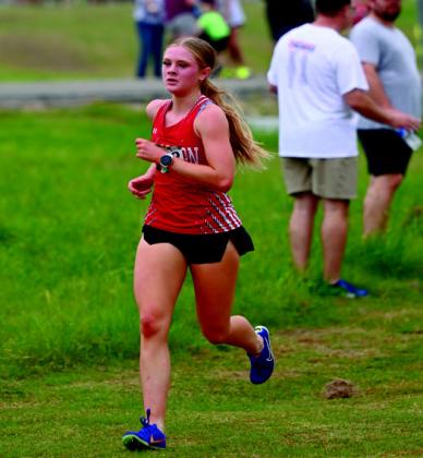 Lady Redskins team runner-up at Cat Run