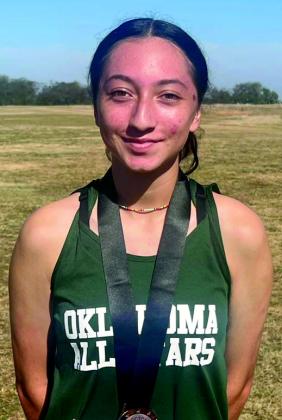 North Rock Creek High School in Shawnee, hosted the 2023 Cross Country Meet of the Champions on November 4. Out of a dozen schools that were there to compete, sophomore Yadira Barbosa placed 19th with an impressive time of 21:52.04. Barbosa was the only student to qualify for state from both of Madill’s high school cross country teams. Courtesy photo