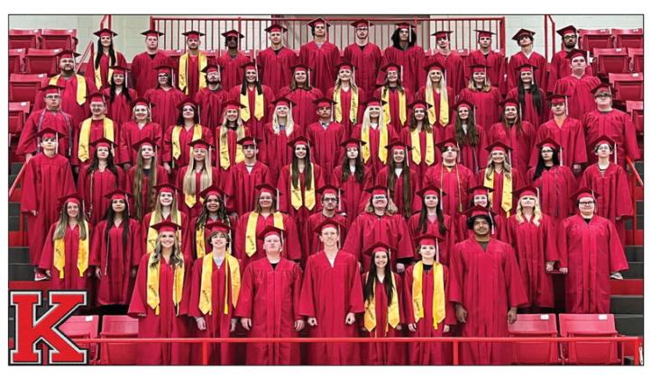 The 2023 Kingston Senior class has 72 graduating seniors