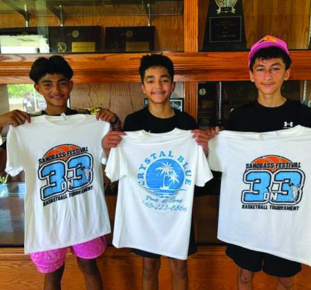 National Sand Bass 3 on 3 Basketball winners