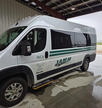 JAMM services extended their services into Kingston. Charles White • The Madill Record