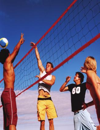 Beach volleyball makes for a fun summer